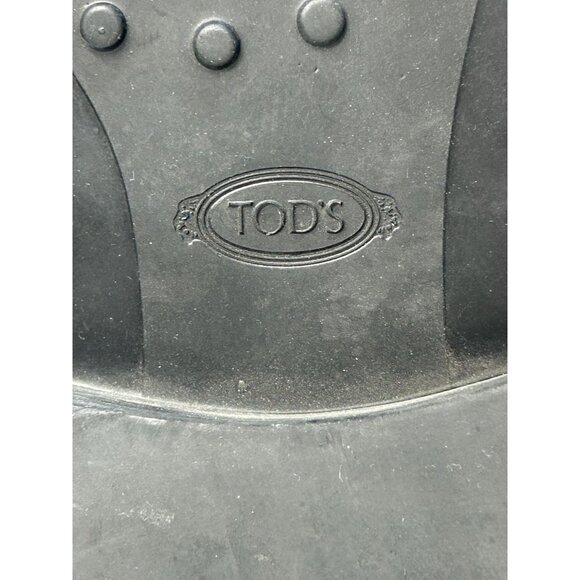 Tod's Men's Grigio Suede Wingtip Derby Lace-up Shoes in Beige - Sz 11 - Picture 9 of 9